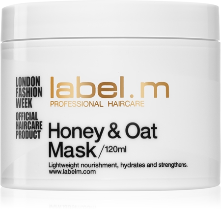 label.m Honey & Oat подхранваща и хидратираща маска за коса