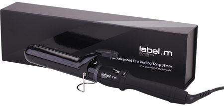 label.m Electrical  The Advanced Pro Curling Tong 38 mm Curling Iron