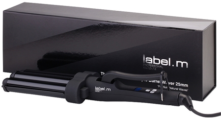 label.m Electrical The Advanced Pro Triple Barrel Waver 25 mm trojkulma na vlasy