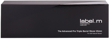 label.m Electrical The Advanced Pro Triple Barrel Waver 25 mm trojkulma na vlasy