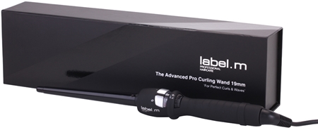 label.m Electrical The Advanced Pro Curling Wand 19 mm Curling Iron
