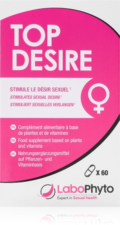 Labophyto TOP Desire Gelules complément alimentaire pour votre bien-être