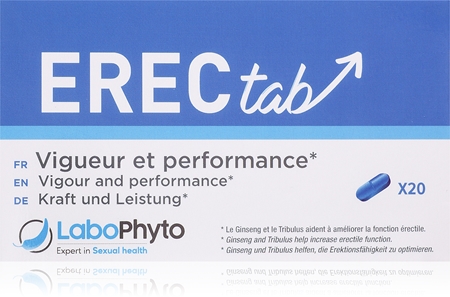 Labophyto Erectab pastilles pour augmenter le désir sexuel