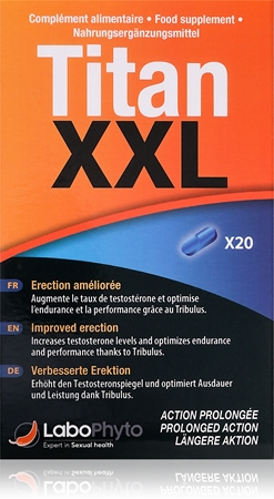 Labophyto Titan XXL capsules pour favoriser l’érection