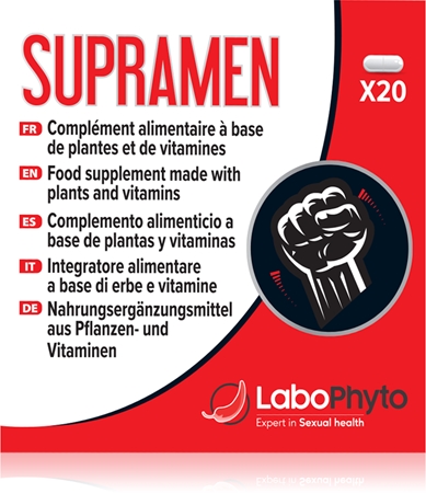 Labophyto Supramen capsules pour favoriser l’érection