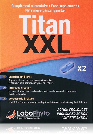 Labophyto Titan XXL capsules pour favoriser l’érection