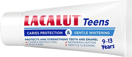 Lacalut Teens Caries Protection & Gentle Whitening Zahnpasta für Kinder