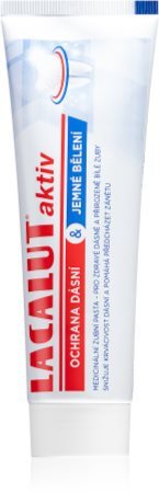 Lacalut Aktiv відбілююча зубна паста для здоров'я зубів і ясен
