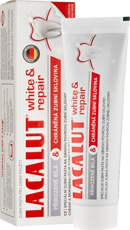 Lacalut White & Repair dentifricio per ripristinare lo smalto dei denti