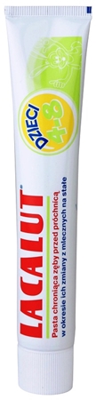 Lacalut Junior dentifrice période de perte des dents de lait