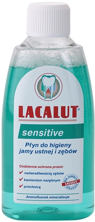 Lacalut Sensitive elixir bocal para dentes sensíveis