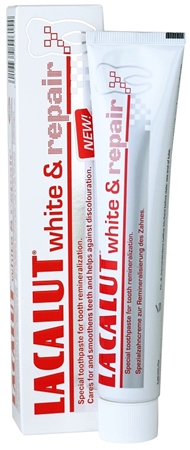 Lacalut White & Repair dentifricio per ripristinare lo smalto dei denti