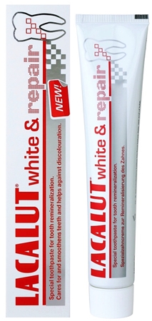 Lacalut White & Repair dentifricio per ripristinare lo smalto dei denti