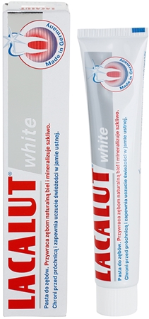 Lacalut White toothpaste with whitening effect
