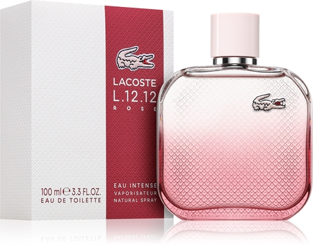 Lacoste L.12.12 Rose Eau Intense tualetinis vanduo moterims