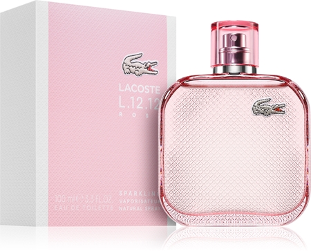 Lacoste L.12.12 Rose Sparkling Eau de Toilette hölgyeknek