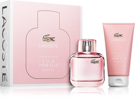 Sparkling Coffret Lacoste Pour Elle Lacoste Eau De Lacoste Pour