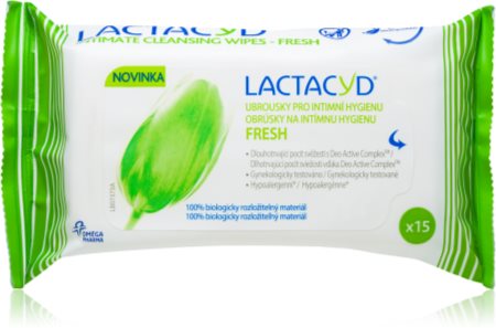 Lactacyd Fresh toalhetes de higiene íntima