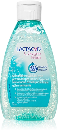 Lactacyd Oxygen Fresh osvěžující čisticí gel na intimní hygienu