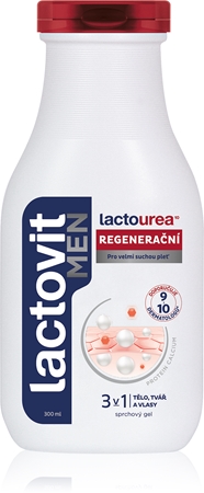 Lactovit LactoUrea MEN Kroppstvätt för män 3-i-1