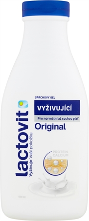 Lactovit Original овлажняващ душ гел за нормална и суха кожа