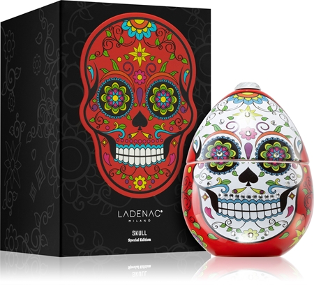 Ladenac Skull Red vonná svíčka