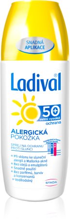 Ladival Allergic schützendes Spray gegen UV-Strahlung SPF 50+