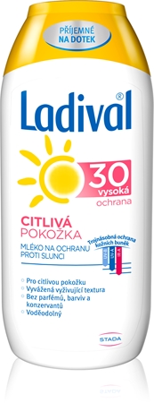 Ladival Sensitive Bräunungsmilch für empfindliche Haut SPF 30