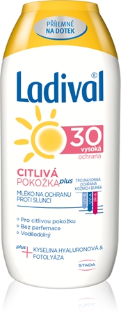 Ladival Sensitive Plus lait solaire pour peaux sensibles SPF 30