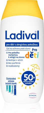Ladival Kids zaščitni gel proti sončnemu sevanju