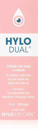 Hylo Eye Care Hylo Dual s ectoinem oční kapky