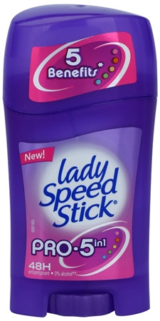 Brändi
 Lady Speed Stick Pro 5 in1 Antiperspirant Stick