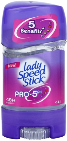 Lady Speed Stick 5 Benefits gélový antiperspirant