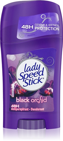 Lady Speed Stick Black Orchid tuhý deodorant s 48hodinovým účinkem