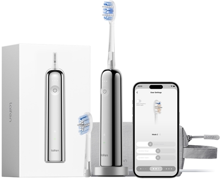 Laifen Wave Pro LFTB02-S Stainless Steel escova de dentes eléctrica