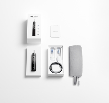 Laifen Wave Pro LFTBO2-PT ABS Transparent escova de dentes eléctrica