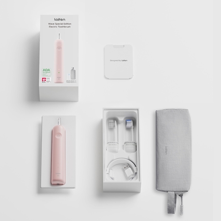 Laifen Wave Special brosse à dents électrique + 2 têtes de rechange