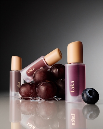 Laka Fruity Glam Tint Long-Lasting Lip Gloss with moisturising effect