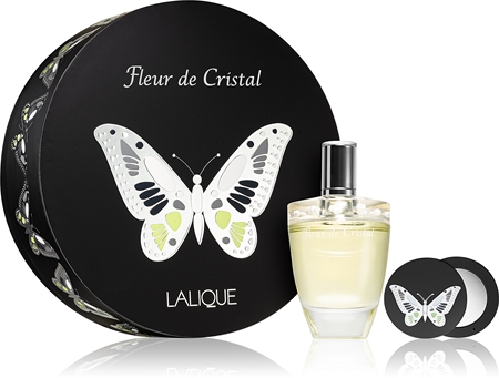 Lalique Fleur de Cristal coffret cadeau III. pour femme