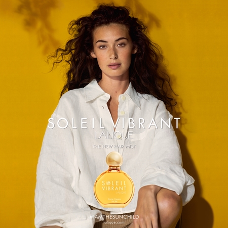 Lalique Soleil Vibrant spray nebulizzato per capelli da donna
