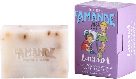 L'Amande Lavander естествен твърд сапун за ръце и тяло