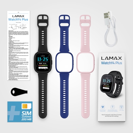 LAMAX Electronics WatchY4 Plus smart watch for children