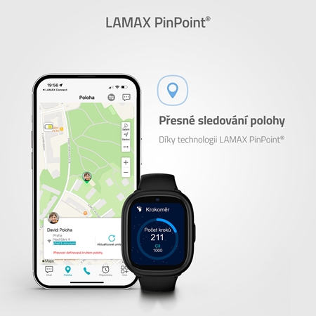 LAMAX Electronics WatchY4 Plus smart watch for children