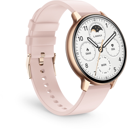 LAMAX Electronics Aura Rose Gold inteligentné hodinky