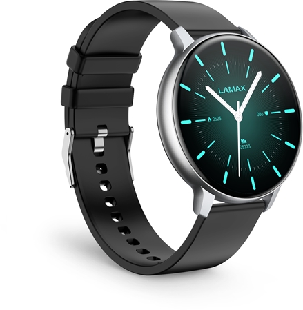 LAMAX Electronics Aura Silver smart watch