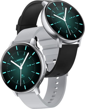 LAMAX Electronics Aura Silver smart watch
