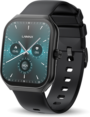 LAMAX Electronics Prism AMOLED Black смарт часовник