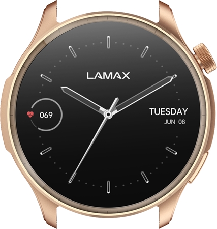 LAMAX Electronics Prism AMOLED Rose Gold смарт-годинник