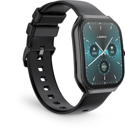 LAMAX Electronics Flow AMOLED Black smartwatch
