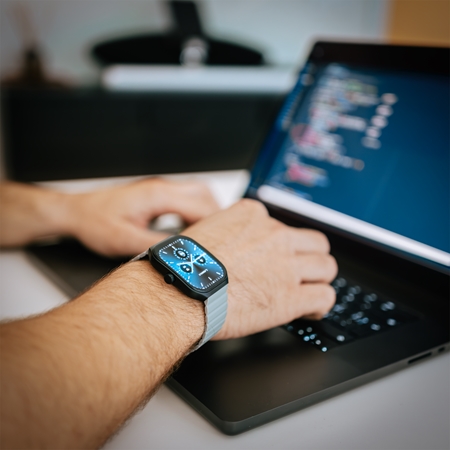 LAMAX Electronics Flow AMOLED Black smartwatch